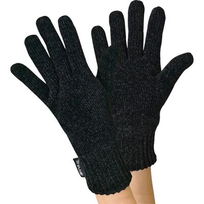 Gants d'hiver thermiques pour femmes THMO - Noir - Taille Unique - Publicité Gants d'hiver thermiques pour femmes THMO - Noir - Taille Unique - Publicité