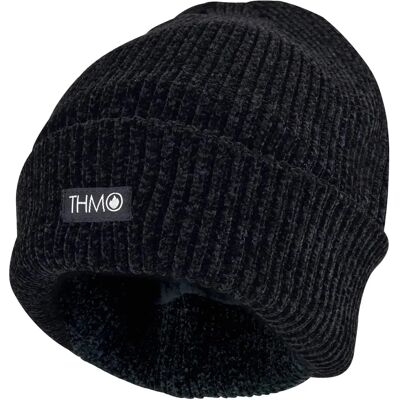 Bonnet Thermique Femme Thmo - Isolation 3M - Noir - Publicité Bonnet Thermique Femme Thmo - Isolation 3M - Noir - Publicité