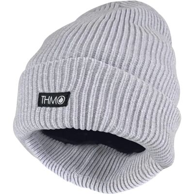 Bonnet Chenille Gris THMO - Isolation Thermique, Femmes, Taille Unique - Publicité Bonnet Chenille Gris THMO - Isolation Thermique, Femmes, Taille Unique - Publicité