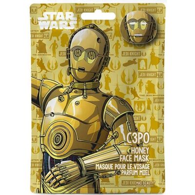 Mad Beauty C3PO Honey Moisturising Face Sheet Mask - Facial Mask Mad Beauty C3PO Honey Moisturising Face Sheet Mask - Facial Mask