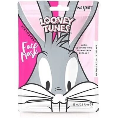 Mad Beauty Bugs Bunny Strawberry Facial Mask - Facial Mask Mad Beauty Bugs Bunny Strawberry Facial Mask - Facial Mask
