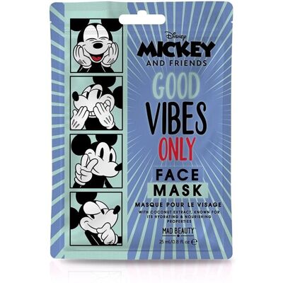 Mad Beauty Mickey Mascarilla Facial - Hidrata y Nutre la Piel Mad Beauty Mickey Mascarilla Facial - Hidrata y Nutre la Piel