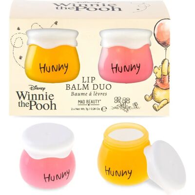 Mad Beauty Winnie The Pooh ‘Hunny Pot’ Duo de Balsam pentru Buze - Balsam pentru buze Mad Beauty Winnie The Pooh ‘Hunny Pot’ Duo de Balsam pentru Buze - Balsam pentru buze