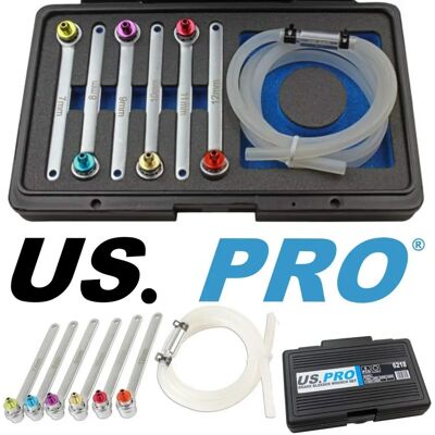 US PRO Tools 6218 6pc 12pt Brake Clutch Bleeder Wrench Set US PRO Tools 6218 6pc 12pt Brake Clutch Bleeder Wrench Set