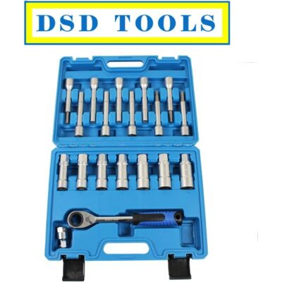 US PRO Tools - 6219 - 18pc - Go-thru - Socket set US PRO Tools - 6219 - 18pc - Go-thru - Socket set