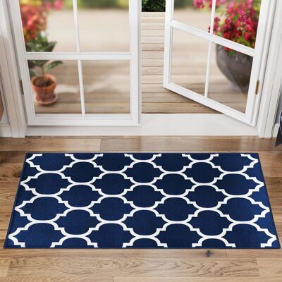 Yorkshire Bedding - Ava Navy Blue - 60 x 110 cm - Area Rug Yorkshire Bedding - Ava Navy Blue - 60 x 110 cm - Area Rug