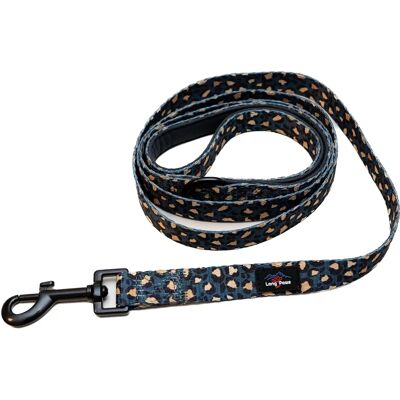 Long Paws Funk The Dog Leopard Green and Gold - Medium Dog Collar & Lead Long Paws Funk The Dog Leopard Green and Gold - Medium Dog Collar & Lead