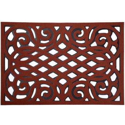 NICOMAN - Zerbino decorativo esterni - Terracotta - 60x40 cm - Door mat NICOMAN - Zerbino decorativo esterni - Terracotta - 60x40 cm - Door mat