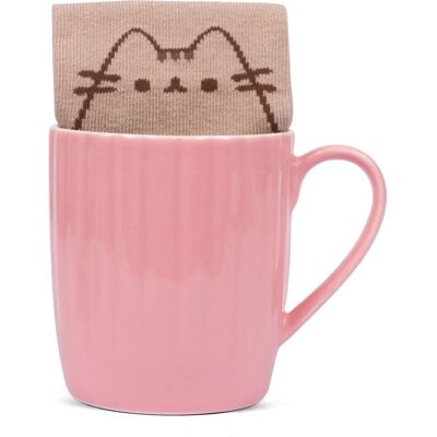 Pusheen Rosa Presentset med Mugg och Strumpor - Hemartiklar Pusheen Rosa Presentset med Mugg och Strumpor - Hemartiklar