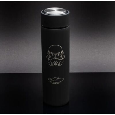 Thumbs Up Vakuumflasche - Stormtrooper Isolierte Flasche - Schwarz, Grau, Silber Thumbs Up Vakuumflasche - Stormtrooper Isolierte Flasche - Schwarz, Grau, Silber