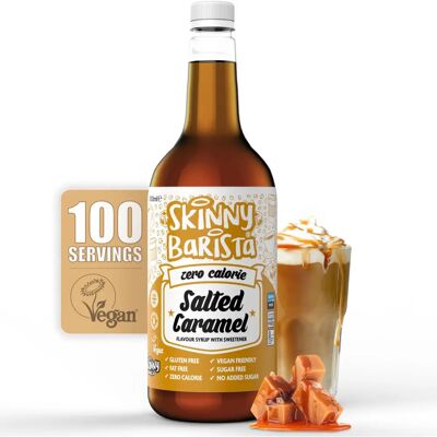 The Skinny Food Co Coffee Syrup Salted Caramel - Coffee Syrup The Skinny Food Co Coffee Syrup Salted Caramel - Coffee Syrup