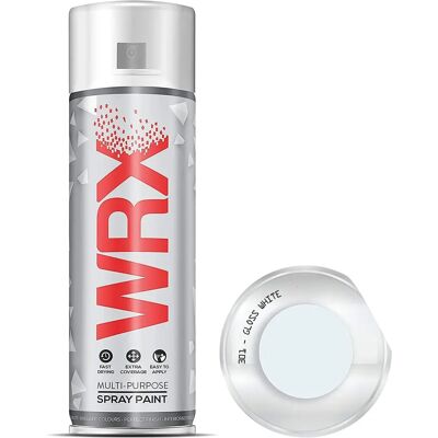 Wrx Gloss White 301 Multi Purpose Aerosol Spray Paint - Aerosol Spray Paint Wrx Gloss White 301 Multi Purpose Aerosol Spray Paint - Aerosol Spray Paint