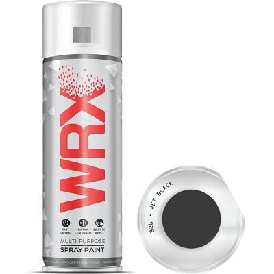 Wrx Gloss Black 326 Multi Purpose Aerosol Spray Paint - Multi Purpose Aerosol Spray Paint Wrx Gloss Black 326 Multi Purpose Aerosol Spray Paint - Multi Purpose Aerosol Spray Paint