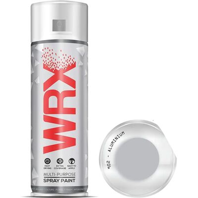 Wrx Aluminium 902 Multi Purpose Aerosol Spray Paint - Aerosol Spray Paint Wrx Aluminium 902 Multi Purpose Aerosol Spray Paint - Aerosol Spray Paint