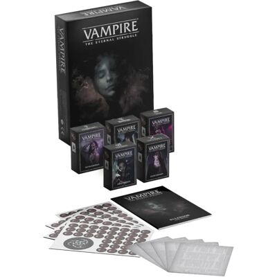 Black Chantry Production Vampire: The Eternal Struggle - Kartenspiel-Set Black Chantry Production Vampire: The Eternal Struggle - Kartenspiel-Set