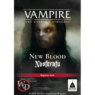 Black Chantry Production Vampire TES New Blood Nosferatu - Sammelkarten Black Chantry Production Vampire TES New Blood Nosferatu - Sammelkarten