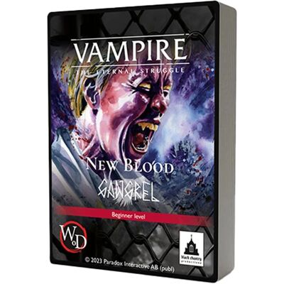Cartes de collection Vampire TES New Blood Gangrel Black Chantry Production - BCP-045 - Publicité Cartes de collection Vampire TES New Blood Gangrel Black Chantry Production - BCP-045 - Publicité