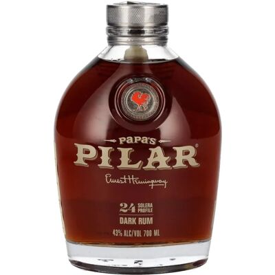 Papa's Pilar 24 Solera Donkere Rum - 43% Vol. Papa's Pilar 24 Solera Donkere Rum - 43% Vol.