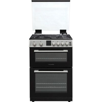 Montpellier MDOG60LS - Silver 4 Zone Gas Cooker - A/A+ Montpellier MDOG60LS - Silver 4 Zone Gas Cooker - A/A+