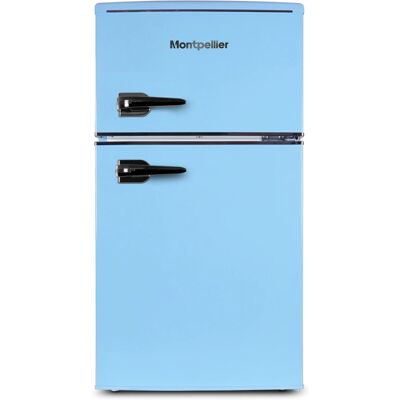 Montpellier MAB2035EPB - Retro Undercounter Fridge Freezer Montpellier MAB2035EPB - Retro Undercounter Fridge Freezer