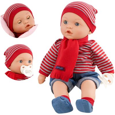 Bibi - 16in Lifelike Sleeping Soft Body - Doll Bibi - 16in Lifelike Sleeping Soft Body - Doll