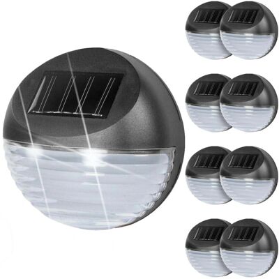 Geezy - Solar-Powered LED Garden Fence Lights - Lights Geezy - Solar-Powered LED Garden Fence Lights - Lights