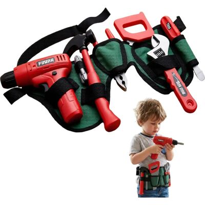 The Magic Toy Shop - Kids Tool Set - Tool Belt The Magic Toy Shop - Kids Tool Set - Tool Belt