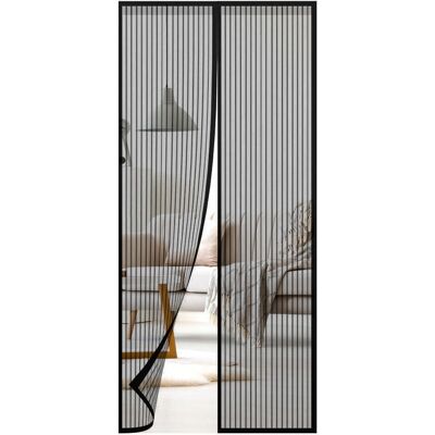 GEEZY - Magnetic Mesh Insect Curtain - Black - Screen GEEZY - Magnetic Mesh Insect Curtain - Black - Screen