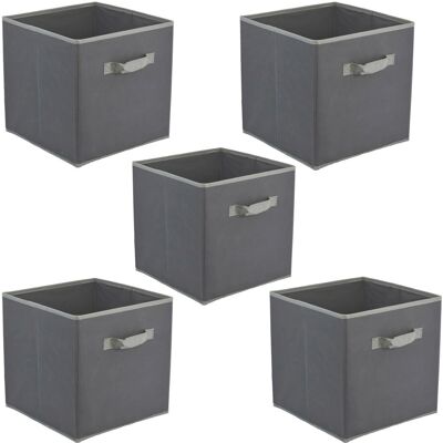 GEEZY - Foldable Canvas Boxes - Square - Storage Box GEEZY - Foldable Canvas Boxes - Square - Storage Box