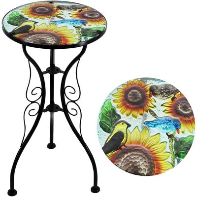 GEEZY - Sunflower - Round - Mosaic - Table GEEZY - Sunflower - Round - Mosaic - Table