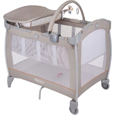 Graco Contour Electra-Reisebett mit Bettchen - Leicht, Musik, Vibrationen Graco Contour Electra-Reisebett mit Bettchen - Leicht, Musik, Vibrationen