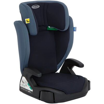 Siège Auto Junior Maxi i-Size Navy de Graco - Sécurité & Confort - Publicité Siège Auto Junior Maxi i-Size Navy de Graco - Sécurité & Confort - Publicité