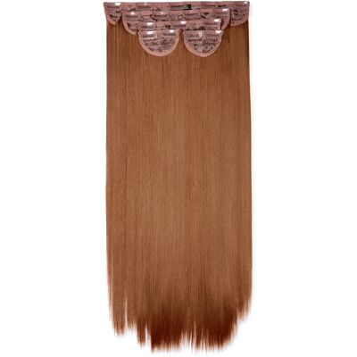 Lullabellz 22" 5 Piece Straight Clip-In Extensions - Mixed Auburn Lullabellz 22" 5 Piece Straight Clip-In Extensions - Mixed Auburn