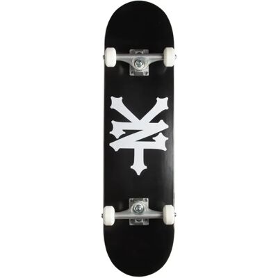 Zoo York Crackerjack Skateboard Komplett - 8'' Schwarz/Weiß Zoo York Crackerjack Skateboard Komplett - 8'' Schwarz/Weiß