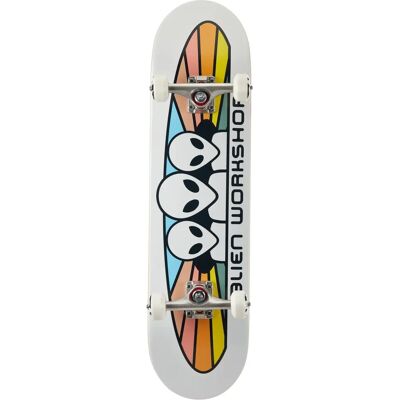 Alien Workshop Spectrum Weiß 8 Zoll Komplett Skateboard - Skateboard Alien Workshop Spectrum Weiß 8 Zoll Komplett Skateboard - Skateboard