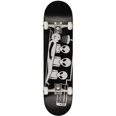 Alien Workshop Abduction White 7.75" Completo - Skateboard Alien Workshop Abduction White 7.75" Completo - Skateboard
