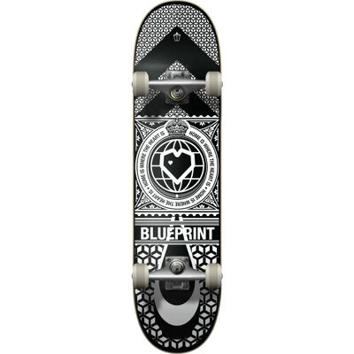 Blueprint Home Heart Skateboard - Skateboard Blueprint Home Heart Skateboard - Skateboard
