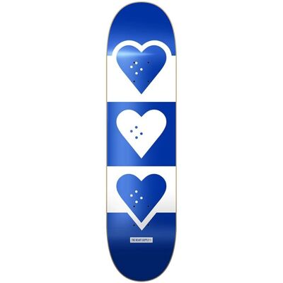 Heart Supply Squadron Skateboard - Blue High Performance 7-Ply Heart Supply Squadron Skateboard - Blue High Performance 7-Ply