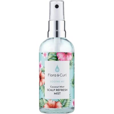 Flora & Curl Soothe Me Kokos Munt Hoofdhuid Verfrissingsspray Flora & Curl Soothe Me Kokos Munt Hoofdhuid Verfrissingsspray