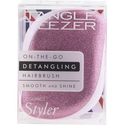 Tangle Teezer Candy Sparkle Styler Compact - Brosse à Cheveux - Publicité Tangle Teezer Candy Sparkle Styler Compact - Brosse à Cheveux - Publicité