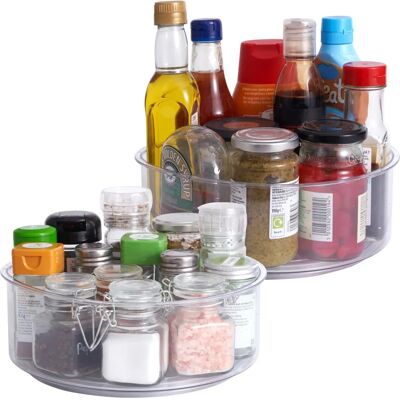 Matana - Rotating Spice Jars - 2 Pcs - Giratório - Frascos de especiarias Matana - Rotating Spice Jars - 2 Pcs - Giratório - Frascos de especiarias