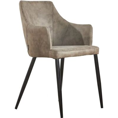 Chaise en faux cuir Zaragoza de Life Interiors - En lot de 2 - Salle à manger & Salon - Publicité Chaise en faux cuir Zaragoza de Life Interiors - En lot de 2 - Salle à manger & Salon - Publicité