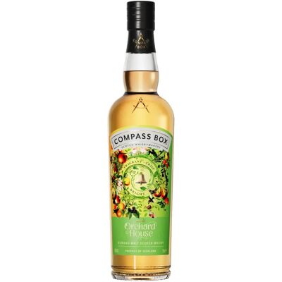Compass Box Orchard House Whisky Blend 0,7l 46% - Publicité Compass Box Orchard House Whisky Blend 0,7l 46% - Publicité