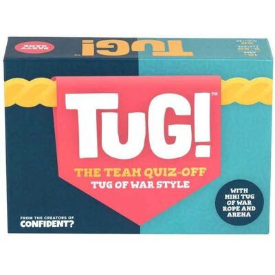 Asmodee CONTUG01 Tug The Team Quiz Off Board Game Asmodee CONTUG01 Tug The Team Quiz Off Board Game