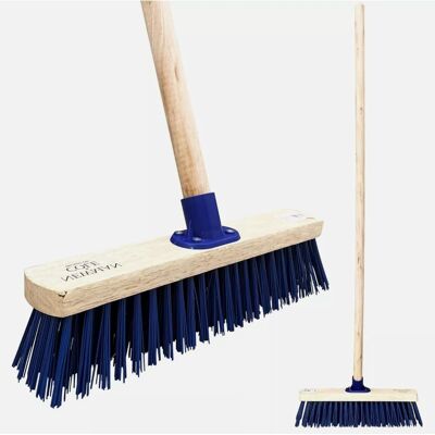 The Dustpan & Brush Store - Outdoor Broom Head 15in - PVC - Broom The Dustpan & Brush Store - Outdoor Broom Head 15in - PVC - Broom