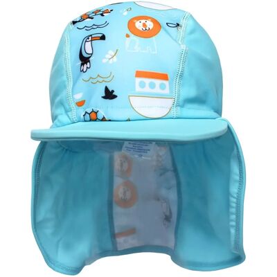 Splash About Noah's Ark Baby Kids Legionnaire Sun Hat - Sun Hat Splash About Noah's Ark Baby Kids Legionnaire Sun Hat - Sun Hat