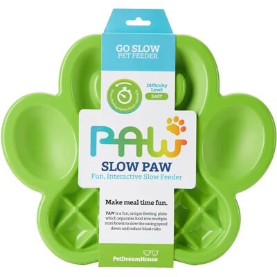 PAW Distributeur de Nourriture Lent - Bol à Animaux - Publicité PAW Distributeur de Nourriture Lent - Bol à Animaux - Publicité
