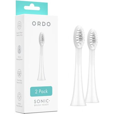 Ordo White Sonic+ Brush Heads - Electric Toothbrush Heads Set Ordo White Sonic+ Brush Heads - Electric Toothbrush Heads Set