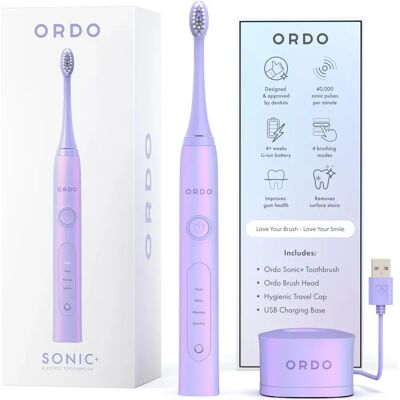 Ordo Soplusvi Sonic+ Elektrische Zahnbürste - Perlenviolett Ordo Soplusvi Sonic+ Elektrische Zahnbürste - Perlenviolett