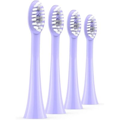 Ordo Violett Sonic+ Bürstenköpfe 4er Pack - Elektrische Zahnbürstenköpfe Ordo Violett Sonic+ Bürstenköpfe 4er Pack - Elektrische Zahnbürstenköpfe